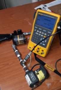 Fluke 754 with handpump and a pressure module