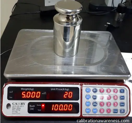 digital weight measuring machine